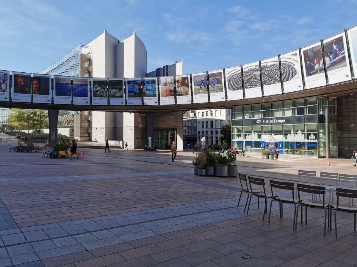 Cosy Europarlament Apartment Brüsszel Kültér fotó